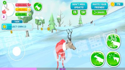 圣诞鹿模拟器(Deer Christmas Simulator Family)