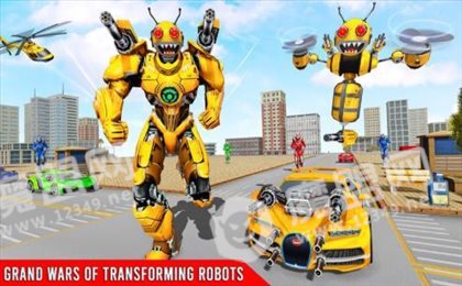 大黄蜂变形机器人汽车(Bee Robot Transform 2020)