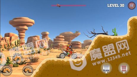 摩托车山地极限赛(Moto X3M hill Bike Racing Extrem)