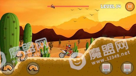 摩托车山地极限赛(Moto X3M hill Bike Racing Extrem)