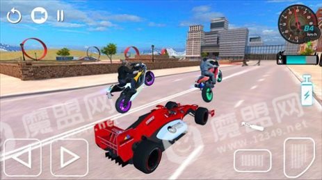 棘手的摩托车坡道(Motorcycle Stunt Ramps)