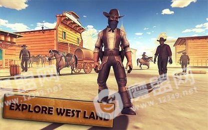 西部警长赏金狩猎西部牛仔(West Sheriff Bounty Hunter Weste)