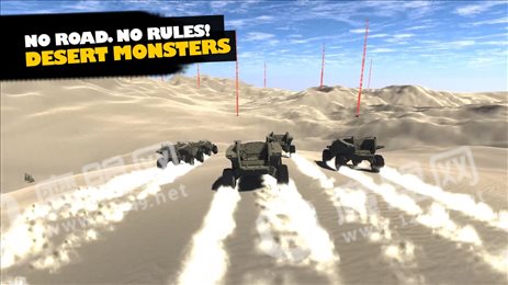 沙漠怪兽赛车(desert monsters)