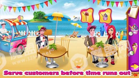 冰淇淋沙滩车(Ice Cream Beach Cart)