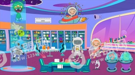 假装玩太空小镇(Pretend Play Space Town)