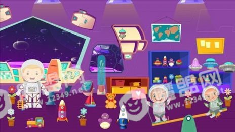假装玩太空小镇(Pretend Play Space Town)