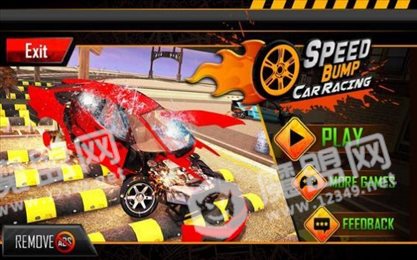 高速汽车撞车试驾(Speed Bump High Speed Car Crashe)