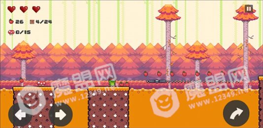 忍者青蛙冒险(pixelPlatform)