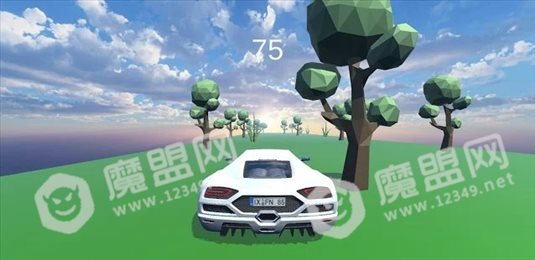 在森林里开车前进(Runner)