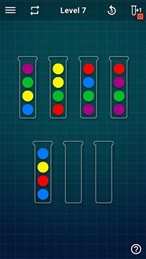 彩球排序拼图(Ball Sort Puzzle)