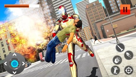 钢铁侠大战城市黑帮(Iron Superhero War)