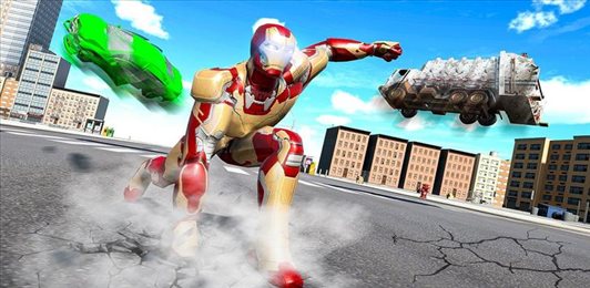 钢铁侠大战城市黑帮(Iron Superhero War)