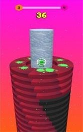 火球塔3D(Stack Fire Ball)