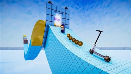 滑板车比赛冒险(Scooter Racing Adventures)