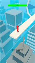 高空慢跑跳跃