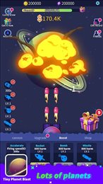导弹摧毁星球(Tiny Planet Blast)