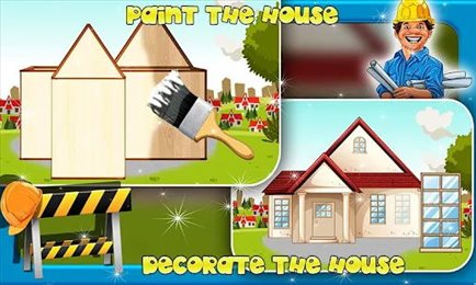 建筑工人造房子(Kids Construction Worker Game)