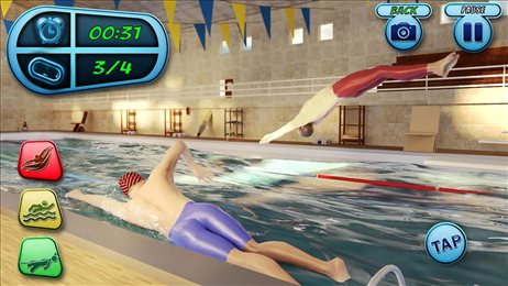 游泳比赛模拟器(Water Pool Race)