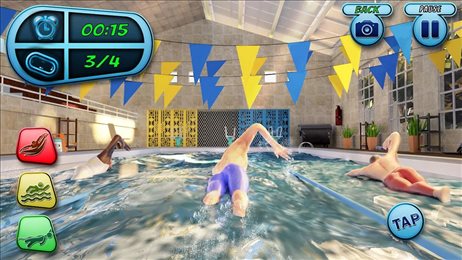 游泳比赛模拟器(Water Pool Race)