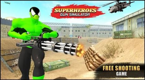 蜘蛛英雄使命枪战(Superheroes gun simulator)
