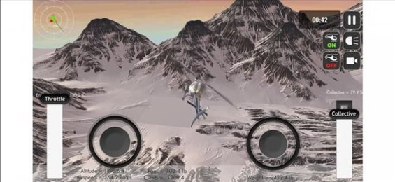 逼真的直升机模拟器(Helicopter Simulator: Mountain)