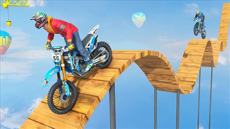 刺激摩托车(Motocross Impossible Bike)