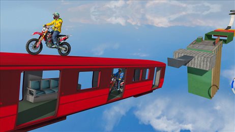 刺激摩托车(Motocross Impossible Bike)