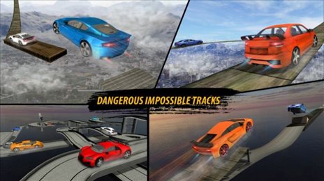 狂野飞车漂移(Sky Track Ultimate Car Stunt Race)