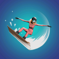 滑雪单板大师(Downhill)