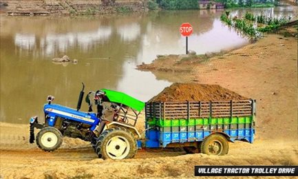 乡村拖拉机播种模拟器(Tractor Trolley)
