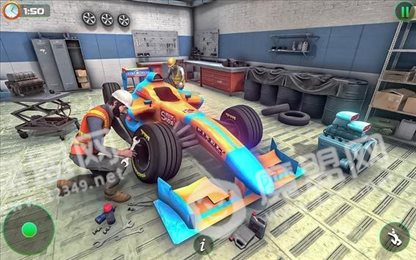 汽车修理工工作坊(Car Mechanic Workshop- Tycoon Ju)