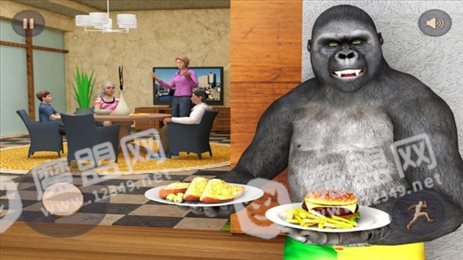 捣蛋大猩猩(Scary Stranger Gorilla 3D)