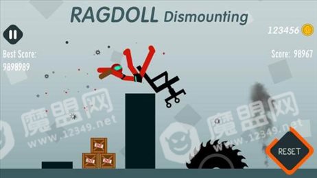 布娃娃破坏(Ragdoll Dismounting)