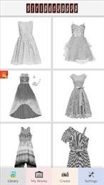 女孩连衣裙(Girls Dresses - Pixel Art)
