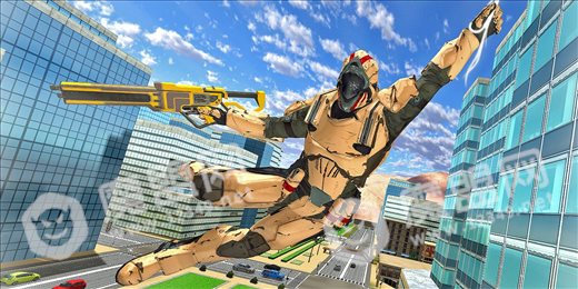 超级英雄绳索犯罪城(Super Hero Rope Crime City)