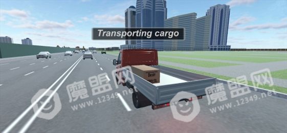 真实城市卡车(Driving and trucking in a real c)