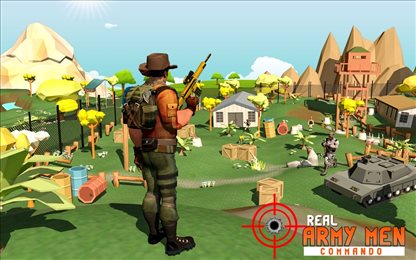 真正的军人突击队(Real Army Man Commando)