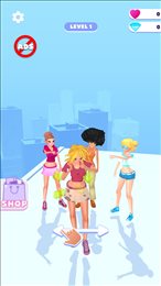 美女跑酷改造(Makeover Run)
