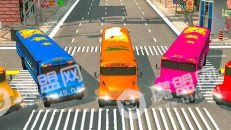 高中巴士驾驶(Offroad School Bus Driver 3D Cit)
