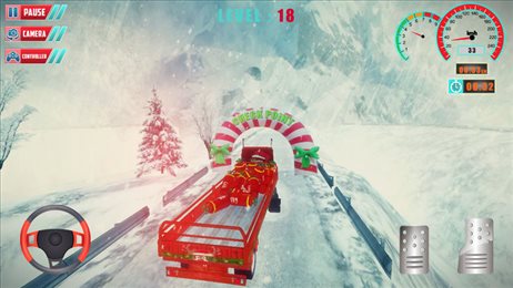 圣诞爬山卡车(Chrismas Hill Climb Truck Drivin)