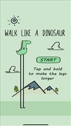走得像只小恐龙
