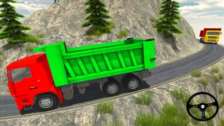 长拖车货运卡车(Long Cargo Truck)