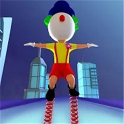 弹簧人跑酷(Spring Jump)