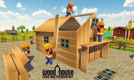 木屋建造模拟器(Wood House Construction)