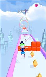 弹簧人跑酷(Spring Jump)