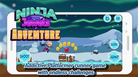 忍者宝石冒险(Ninja Jewels Adventure)