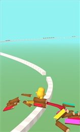独木桥上叠圆木(Crossy Logs)