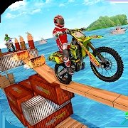 现代自行车水上挑战赛(Impossible Bike Stunts)