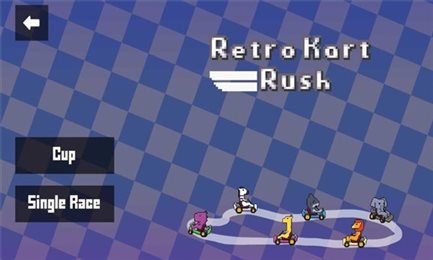 复古卡丁车冲刺(Retro Kart Rush)
