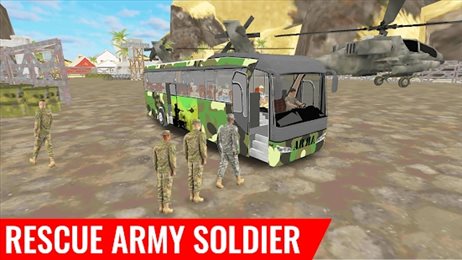 陆军巴士运输车(Army Bus Transporter Simulator 2)